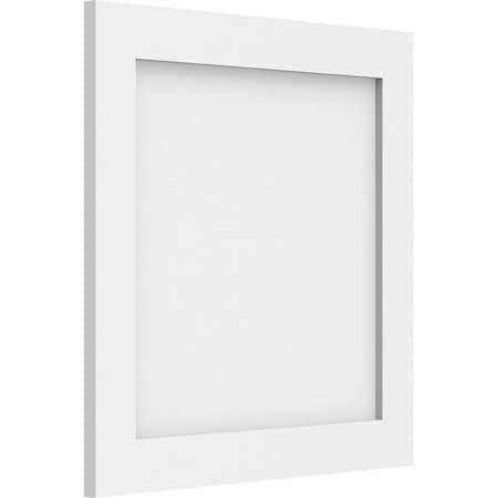 Ekena Millwork Cornell Flat Panel Decorative Wall Panel, 18"W x 18"H x 5/8"P WALP18X18X062CNL